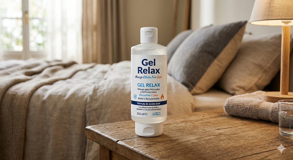 Gel relax  natural naranja